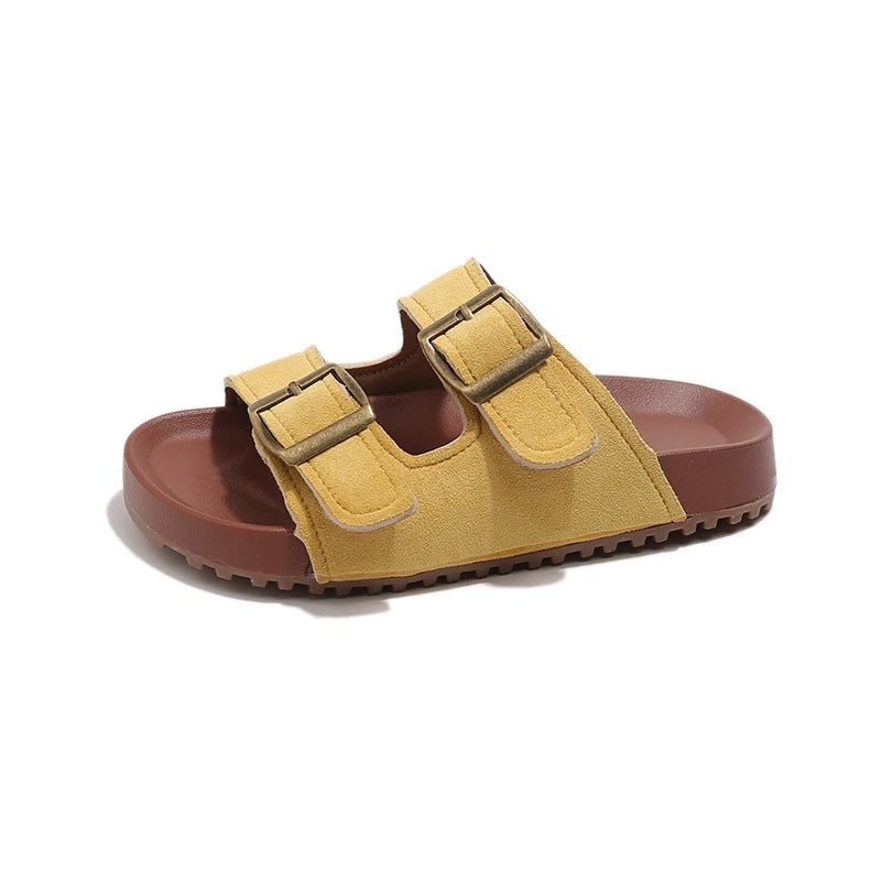 K888 - Yellow | Kids Slide Sandals