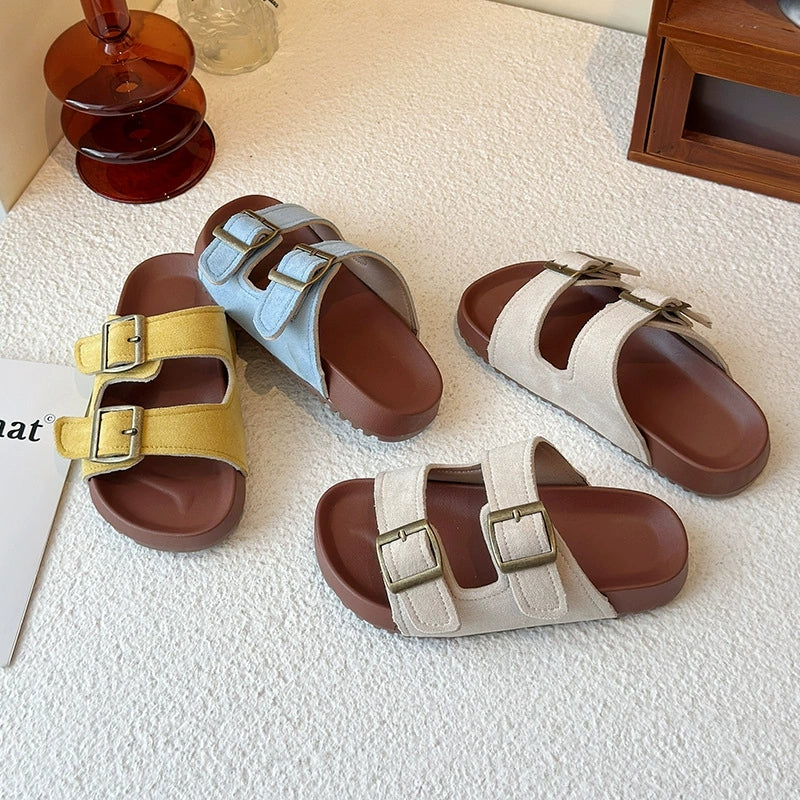 K888 - Yellow | Kids Slide Sandals