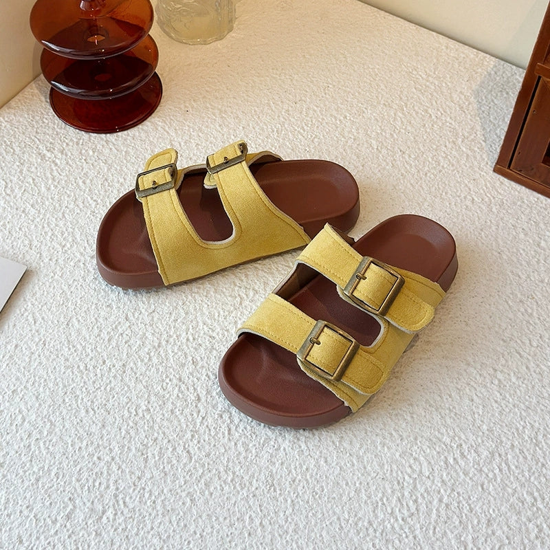K888 - Yellow | Kids Slide Sandals
