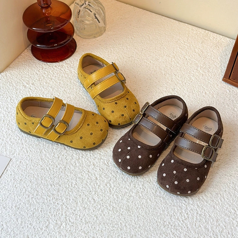 K599 - Yellow | Girls Flats