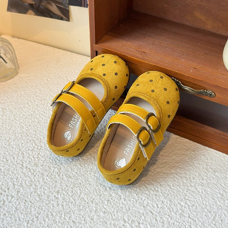 K599 - Yellow | Girls Flats