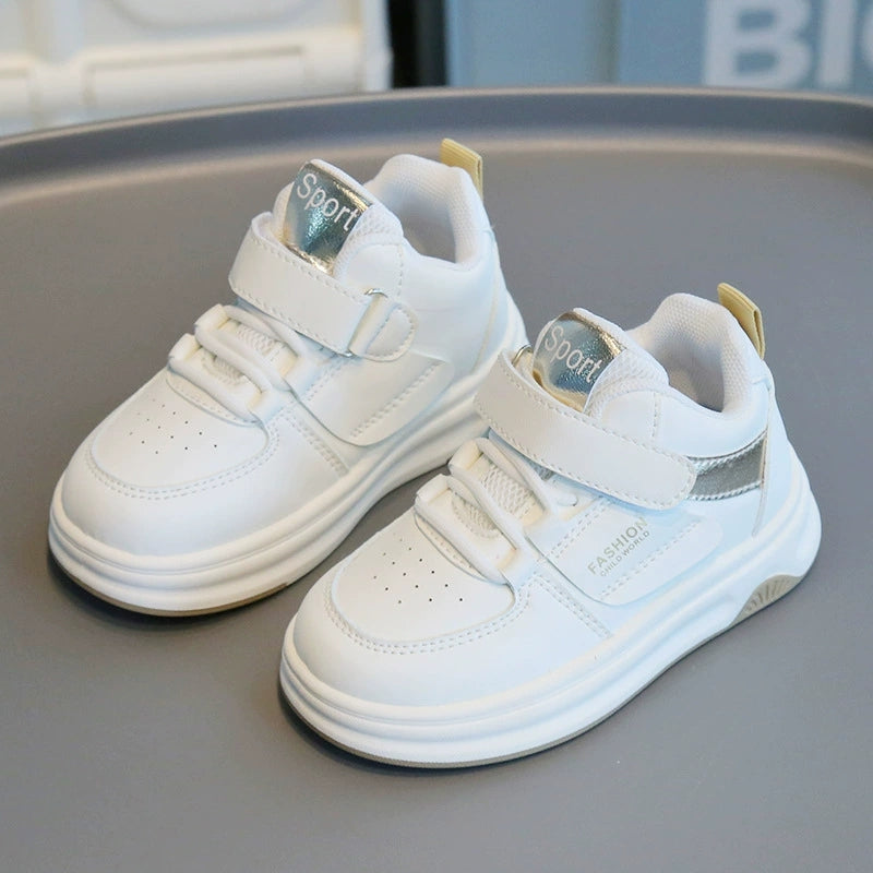 HTX676 - White | Kids Sneakers