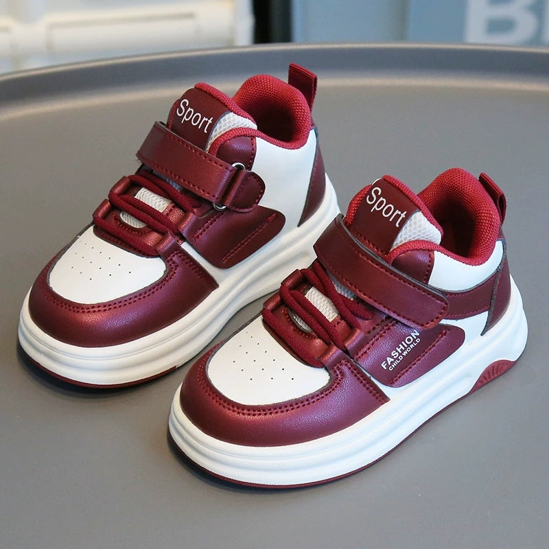 HTX676 - WineRed | Kids Sneakers