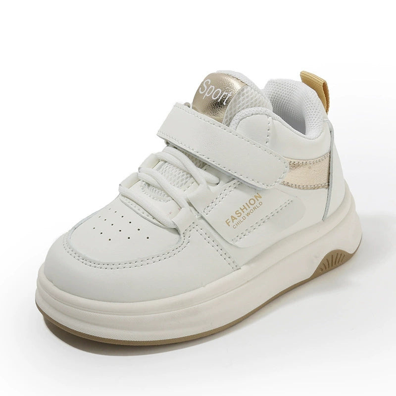 HTX676 - White | Kids Sneakers