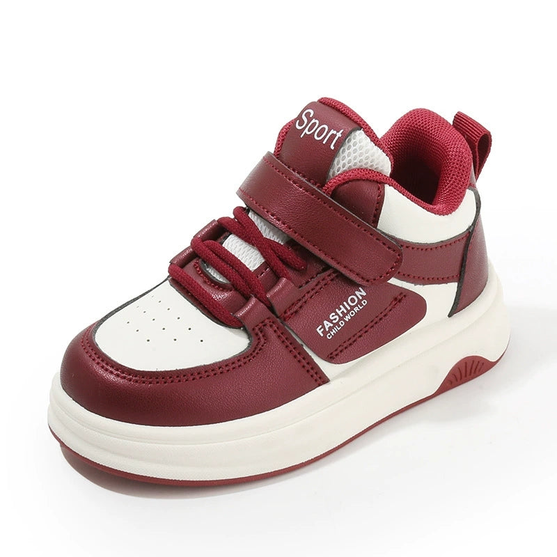 HTX676 - WineRed | Kids Sneakers