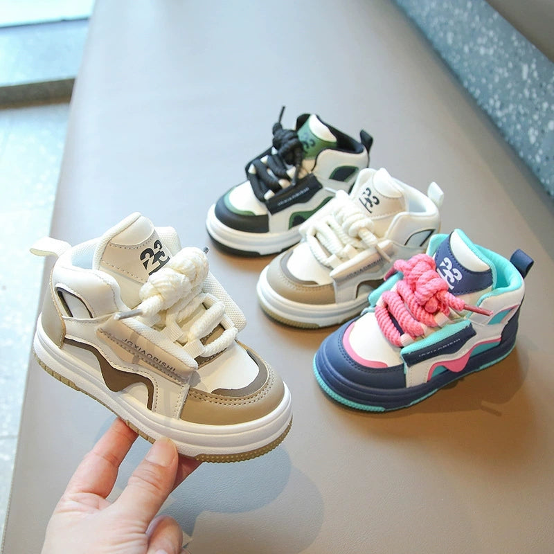 HSY173 - Beige | Kids Sneakers