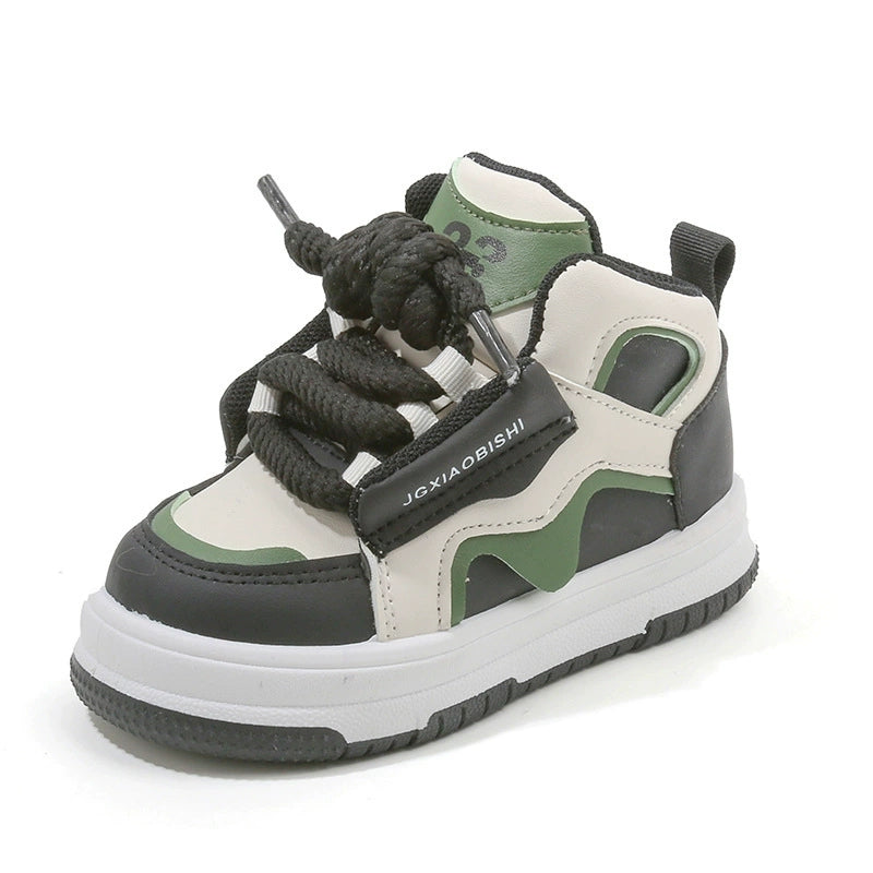 HSY173 - Black | Kids Sneakers
