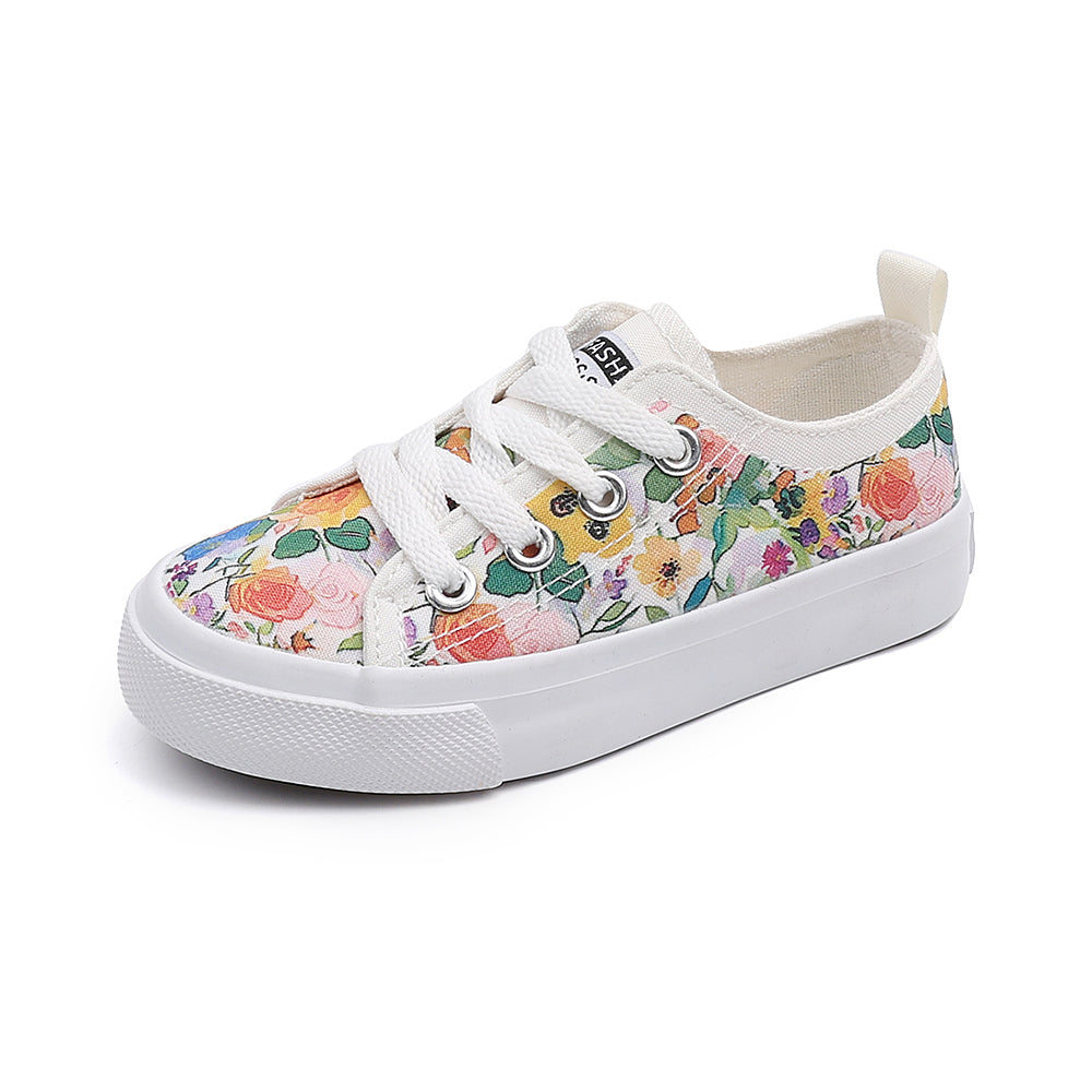 6531 - White | Kids canvas shoes