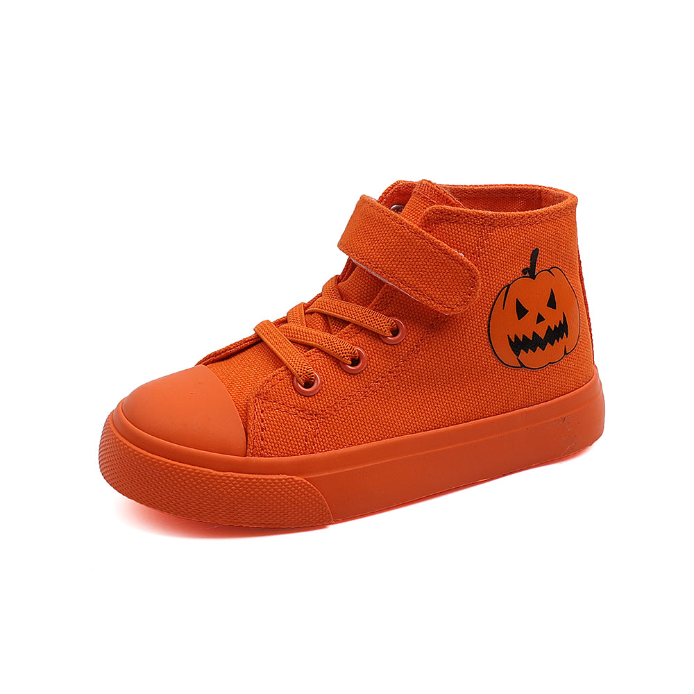7225 - Orange | Kids canvas shoes