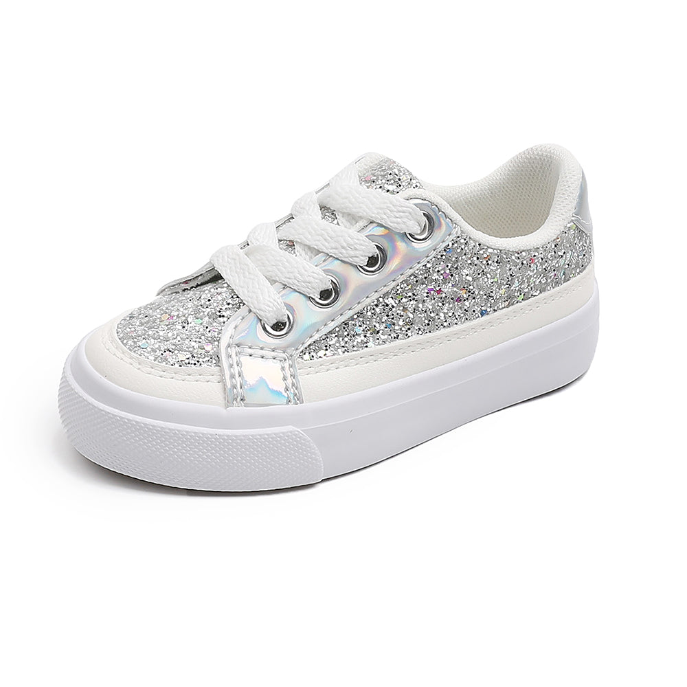 5312 - Silver | Kids canvas shoes