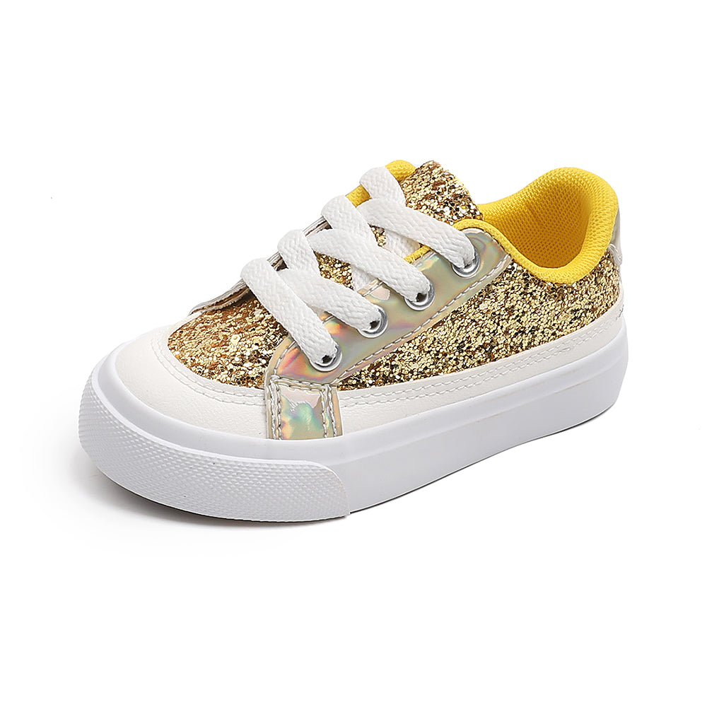 5312 - Gold | Kids canvas shoes