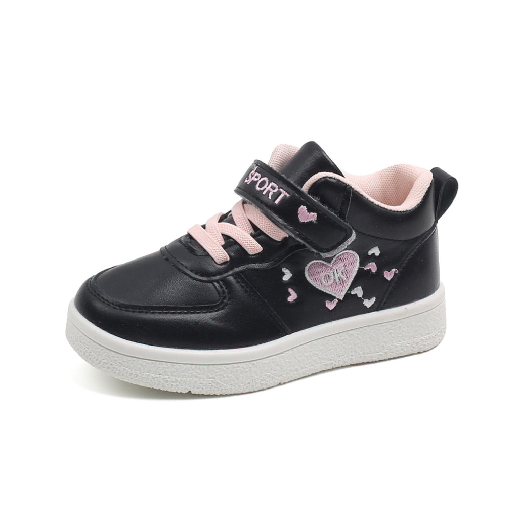 529 - Black | Kids Sneakers