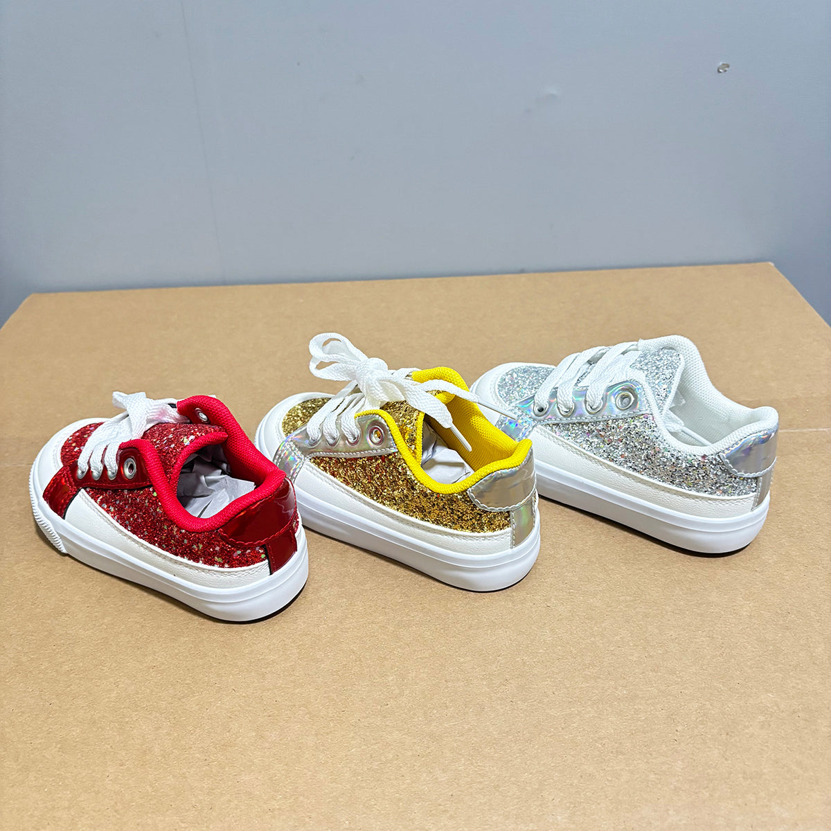 5312 - Gold | Kids canvas shoes
