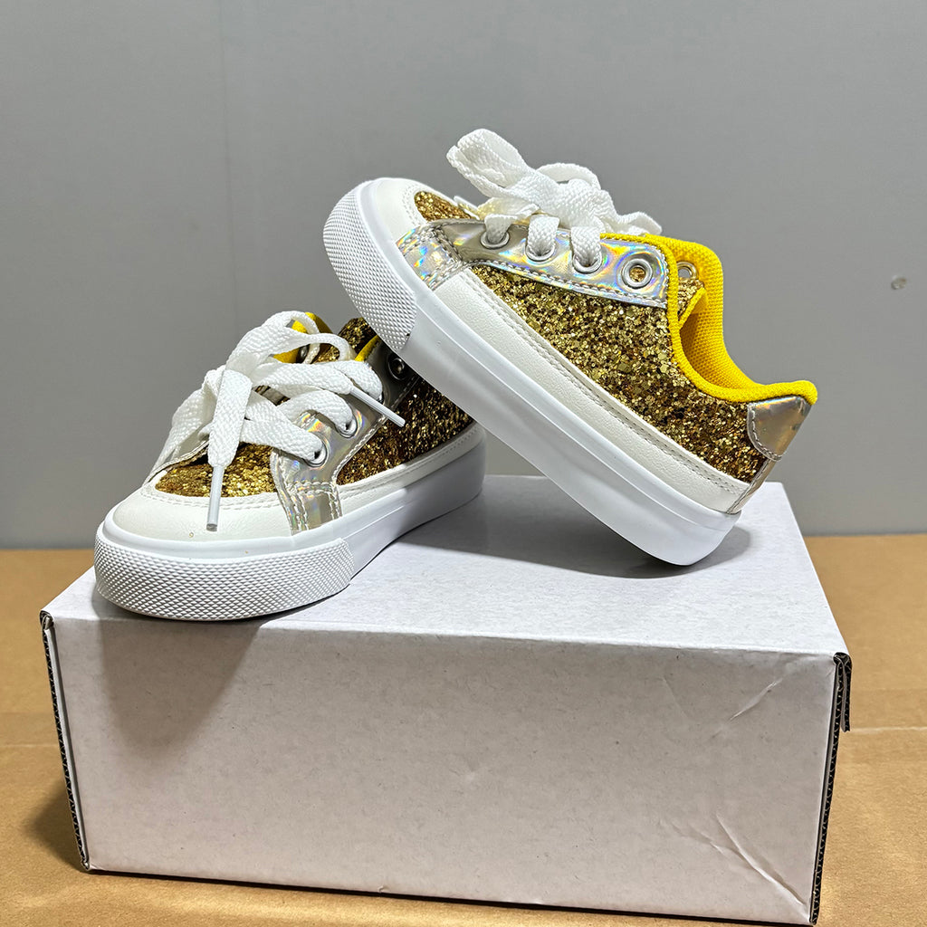 5312 - Gold | Kids canvas shoes