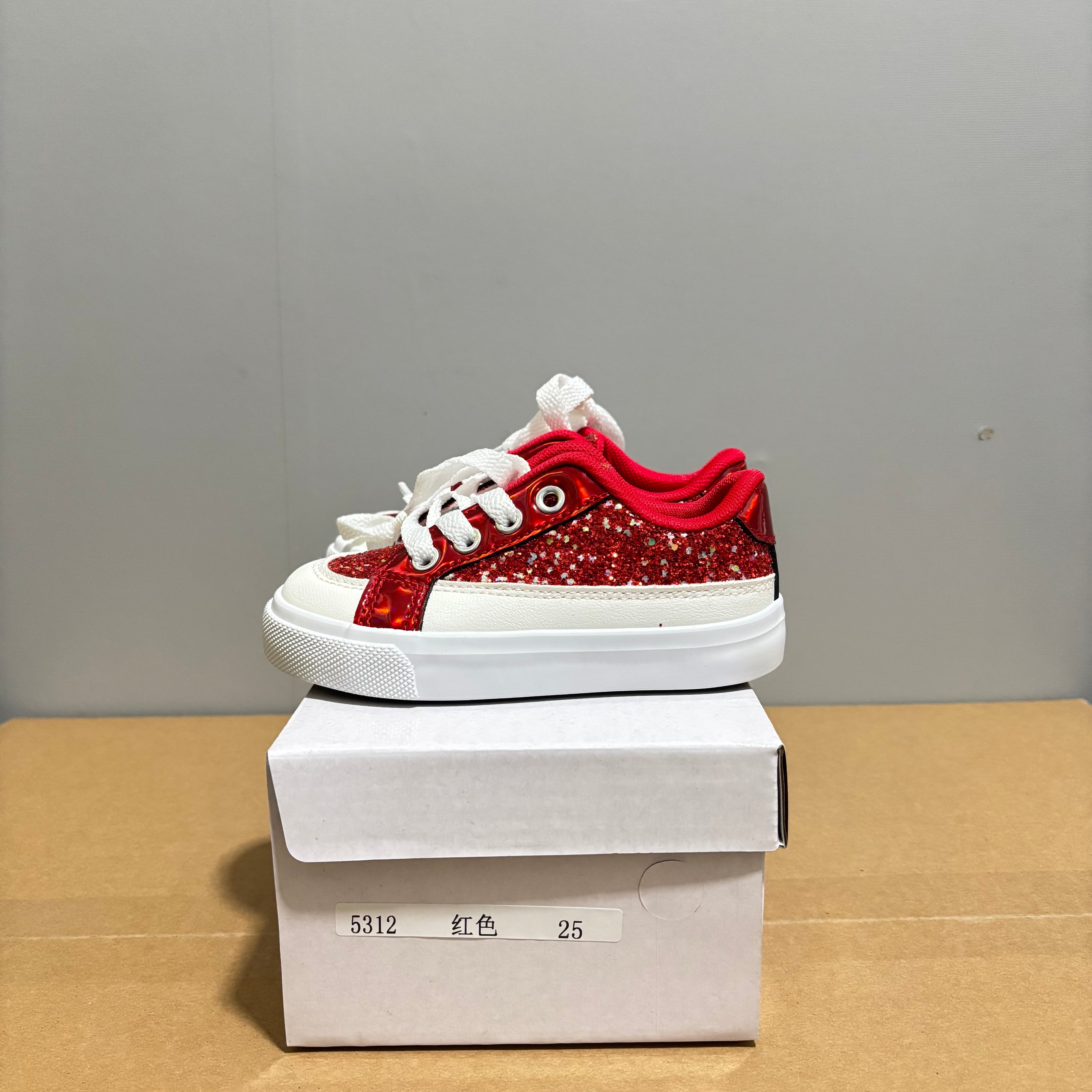5312 - Red | Kids canvas shoes