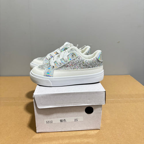 5312 - Silver | Kids canvas shoes