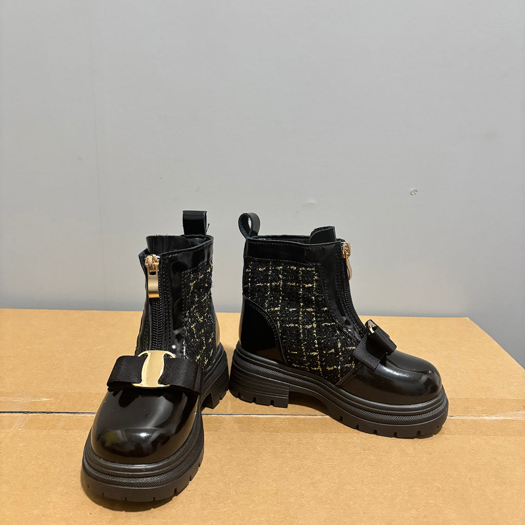 6601 - Black | Kids boots