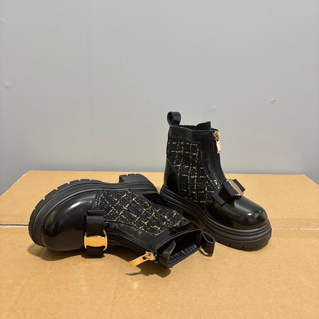 6601 - Black | Kids boots