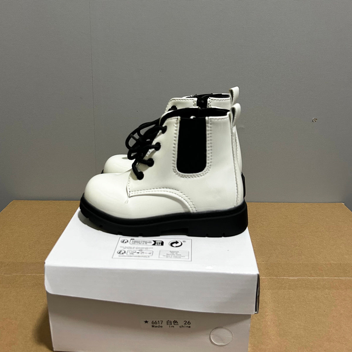 6617 - White | Kids boots