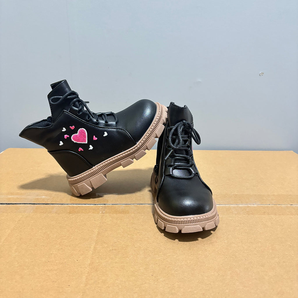 6632 - Black | Kids boots