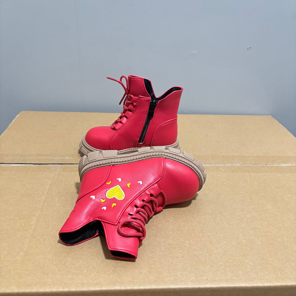 6632 - Red | Kids boots