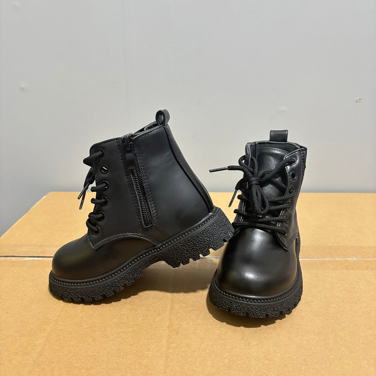 6640 - Black | Kids boots