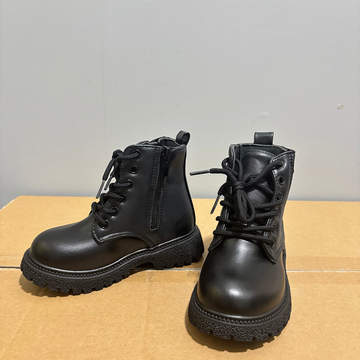 6640 - Black | Kids boots