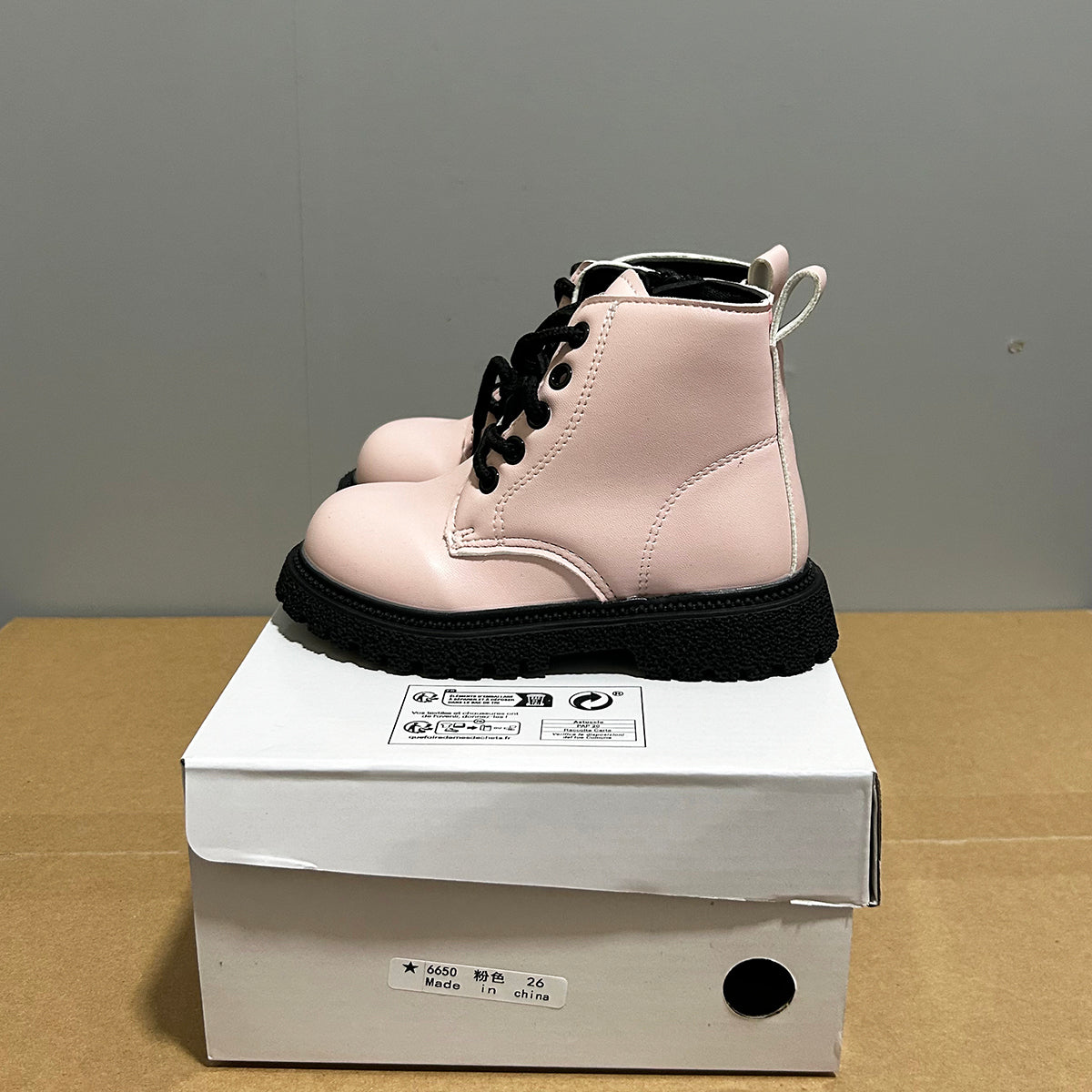 6650 - Pink | Kids boots