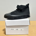 7210 - Black | Kids canvas shoes