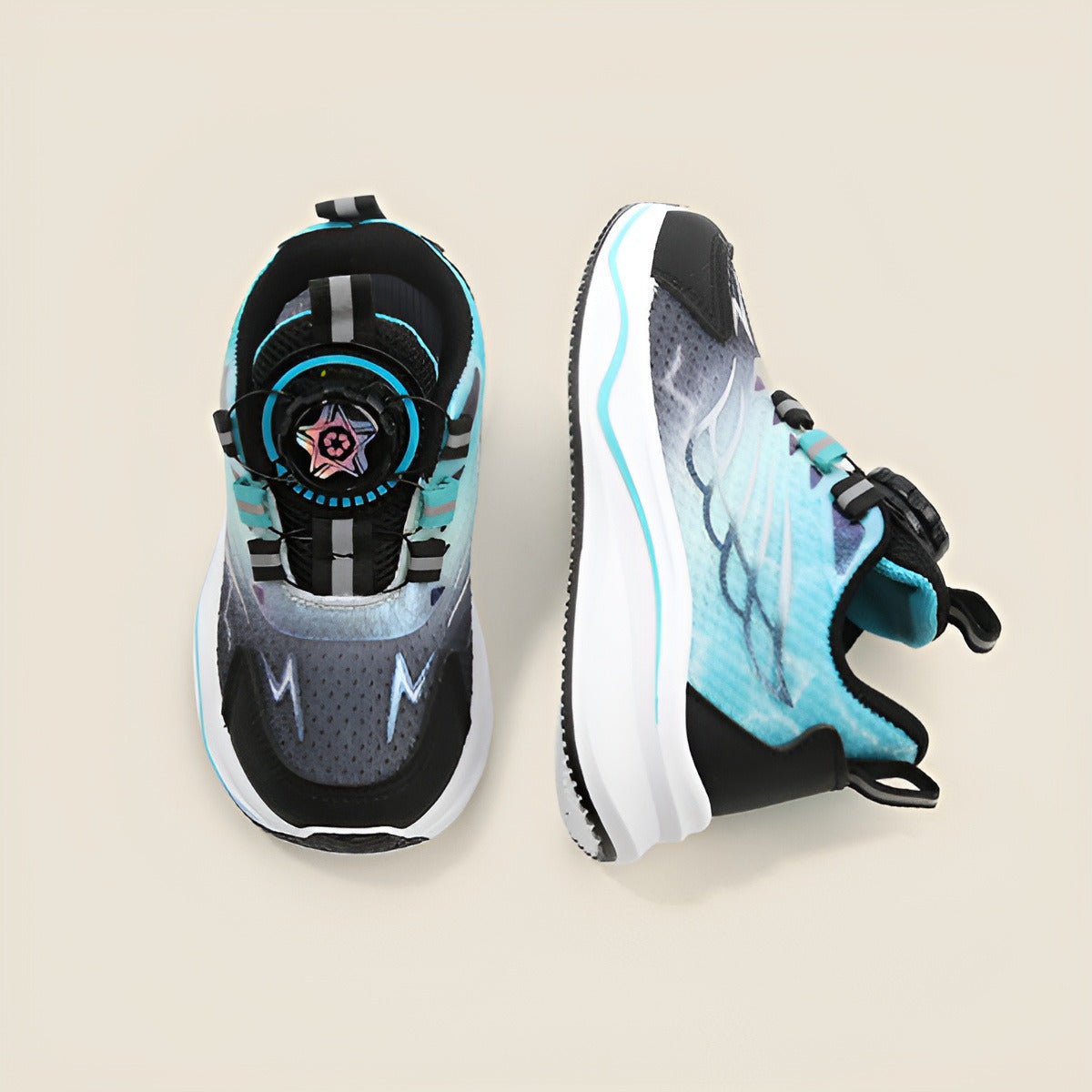 HZY910 - Green | Kids Sneakers