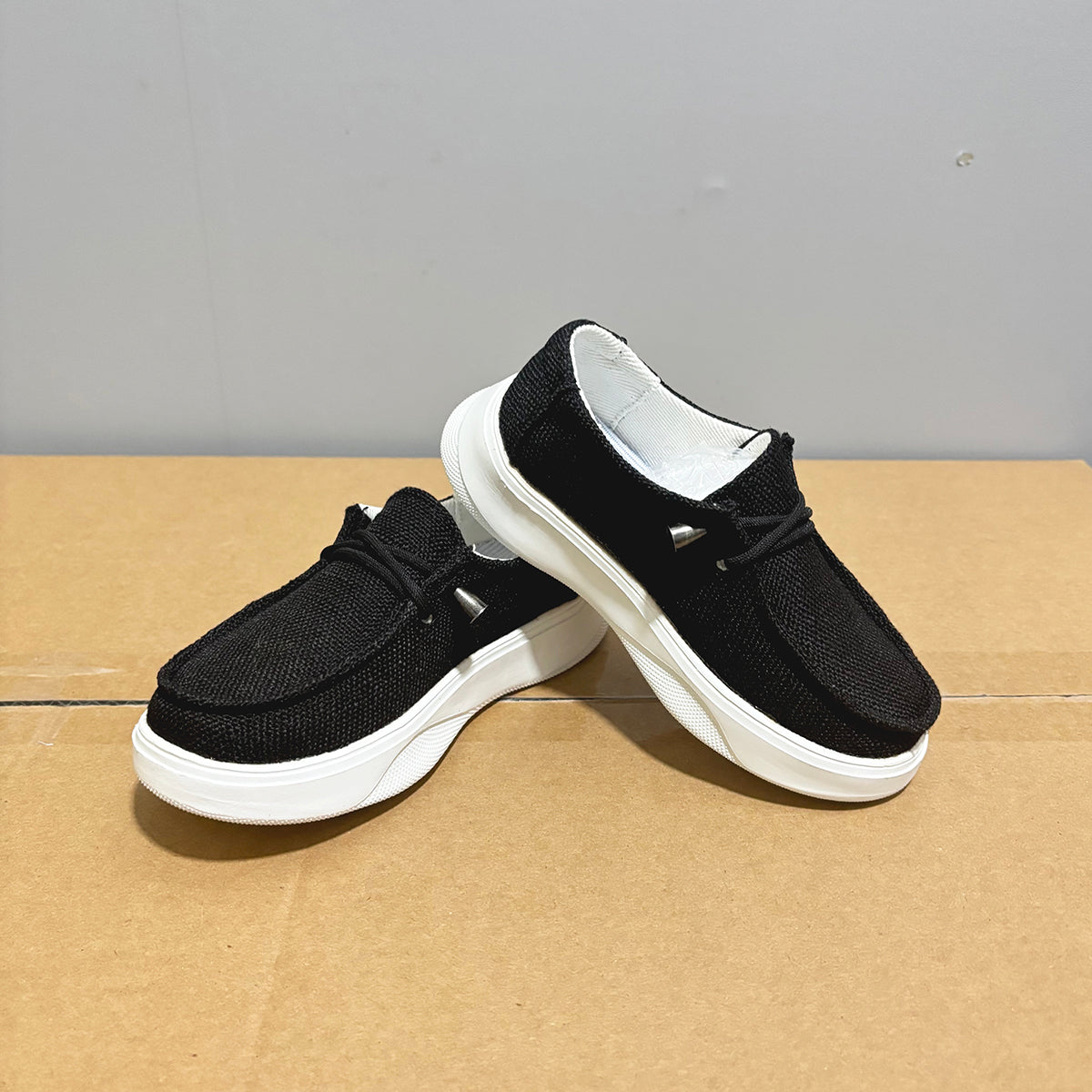 JX266 - Black | Kids casual shoes