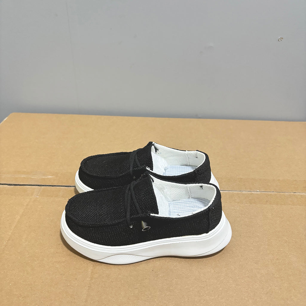 JX266 - Black | Kids casual shoes