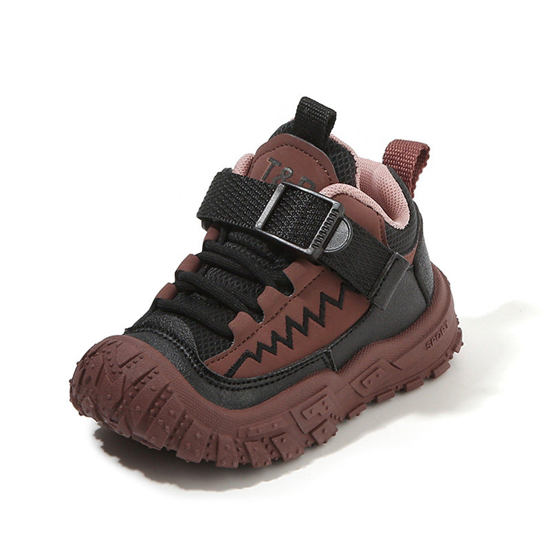HTX687 - WineRed | Kids Sneakers