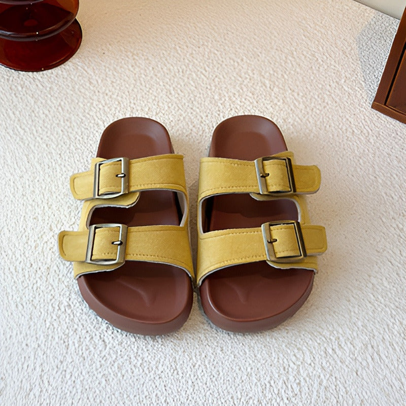 K888 - Yellow | Kids Slide Sandals