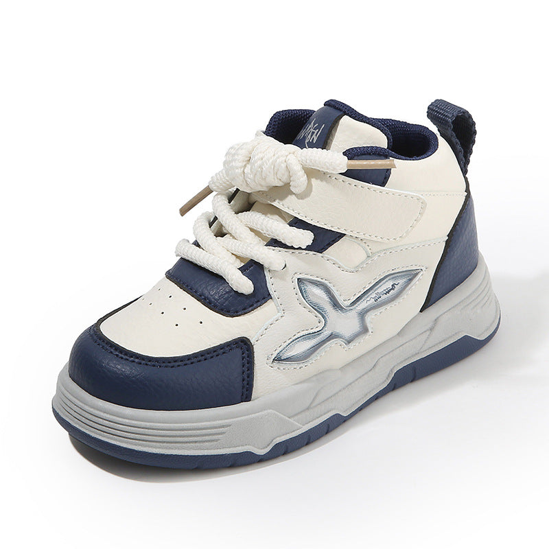 HTX685 - Navy | Kids Sneakers