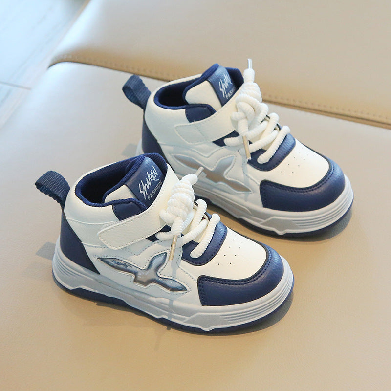 HTX685 - Navy | Kids Sneakers