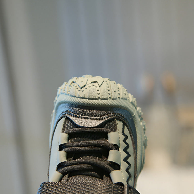 HTX687 - Green | Kids Sneakers