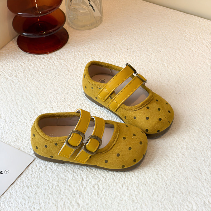 K599 - Yellow | Girls Flats