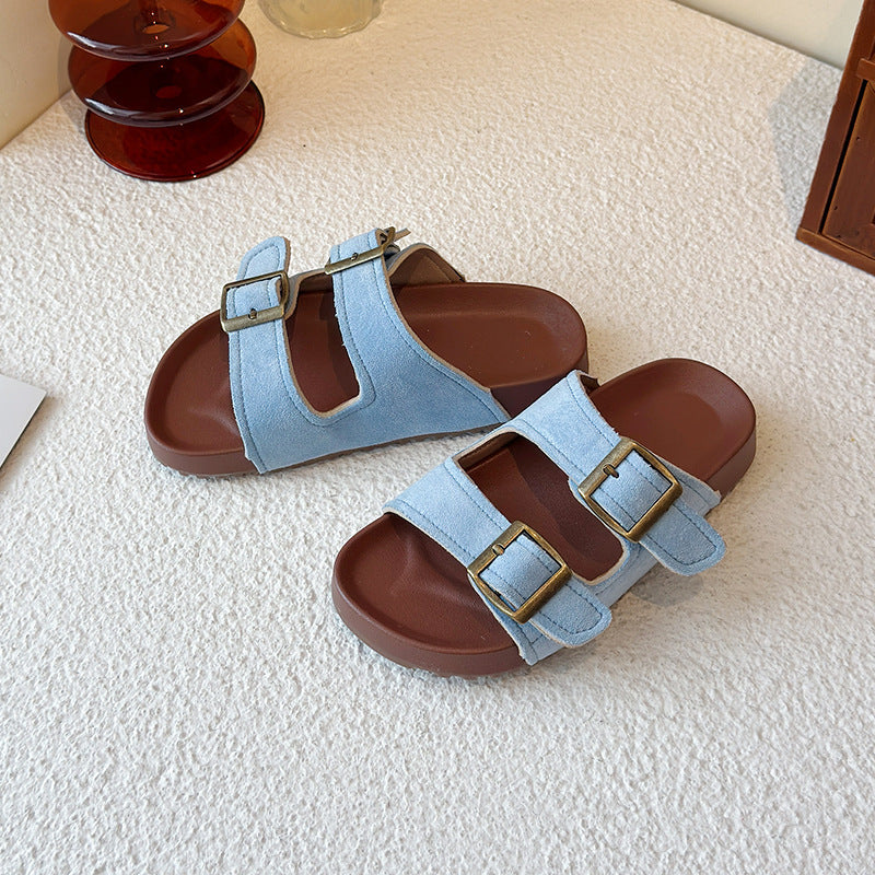 K888 - Blue | Kids Slide Sandals