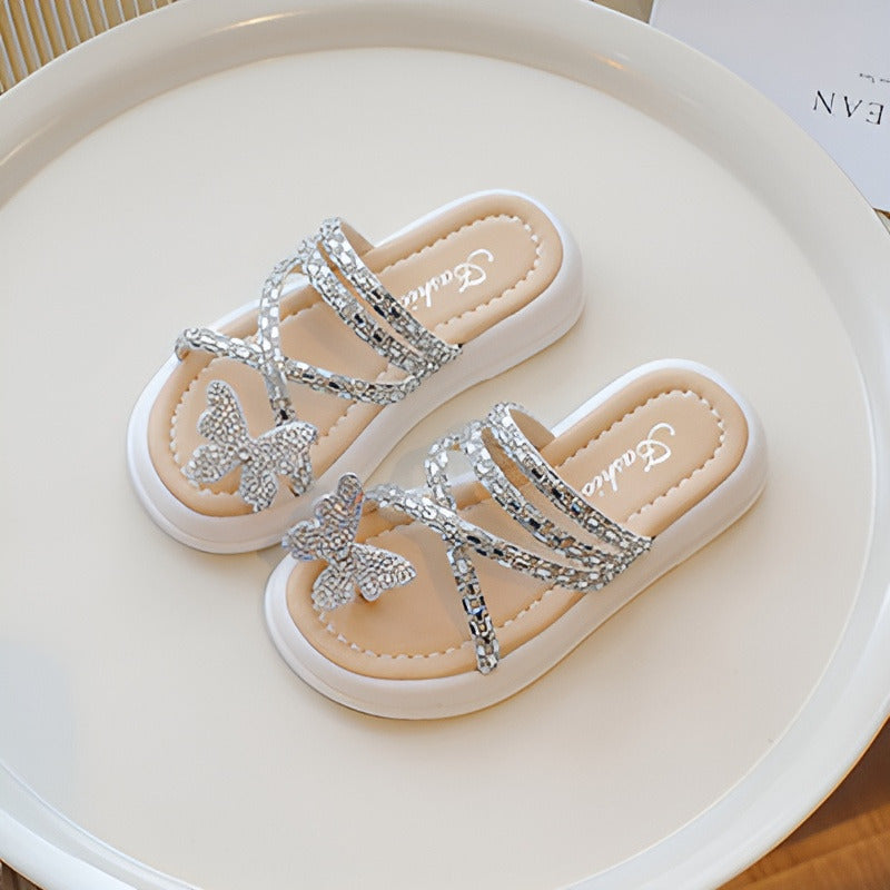 K712 - White | kids Filp Flops