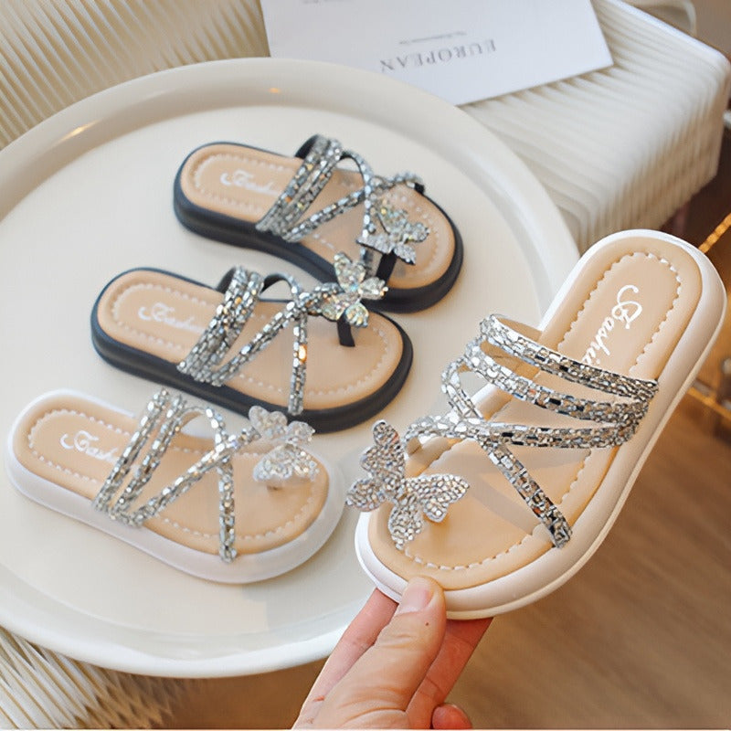 K712 - White | kids Filp Flops