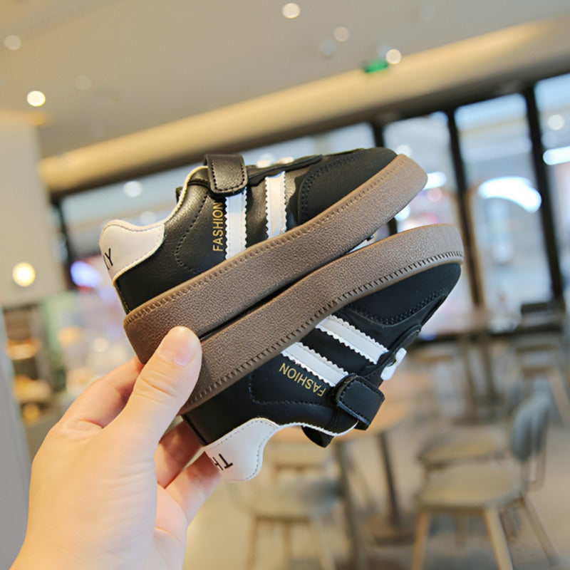 HTH-785 - Black | Kids Sneakers