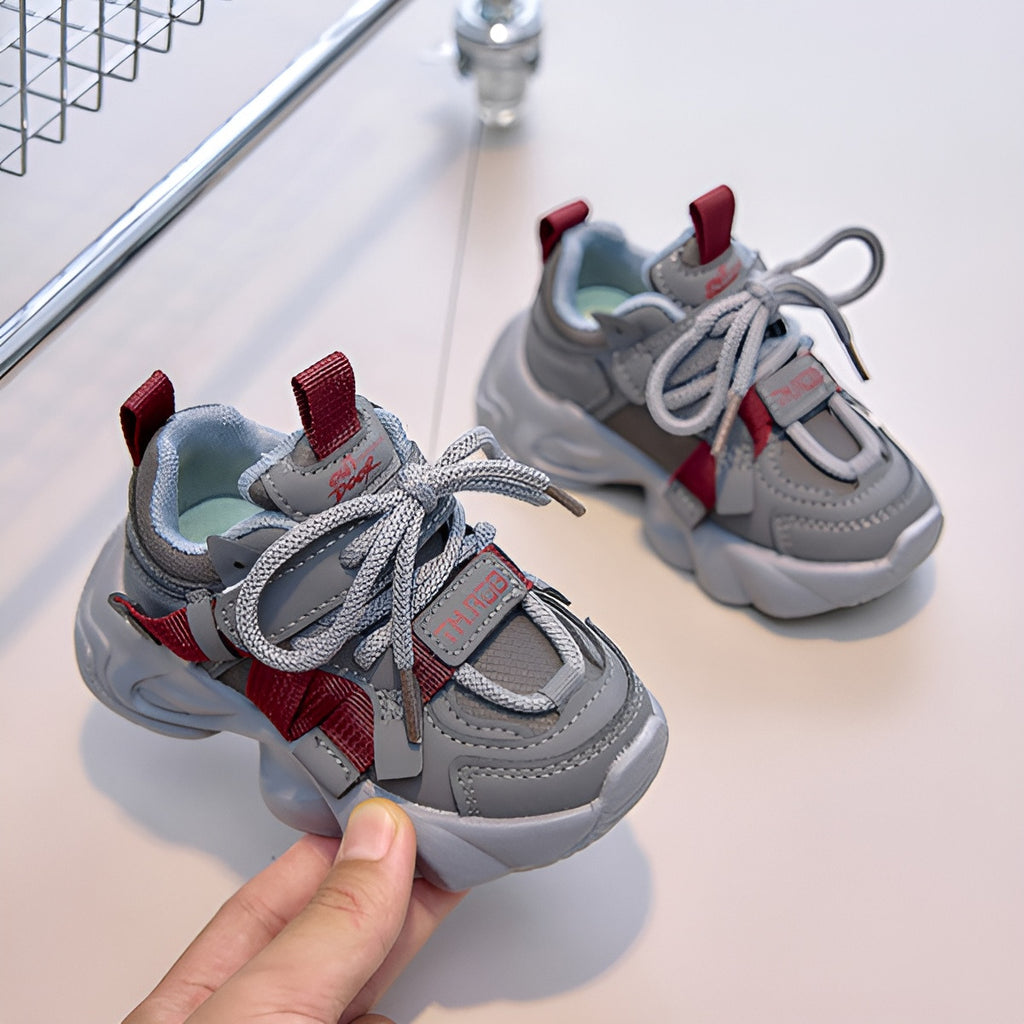 X8119 - Gray | Kids Sneakers