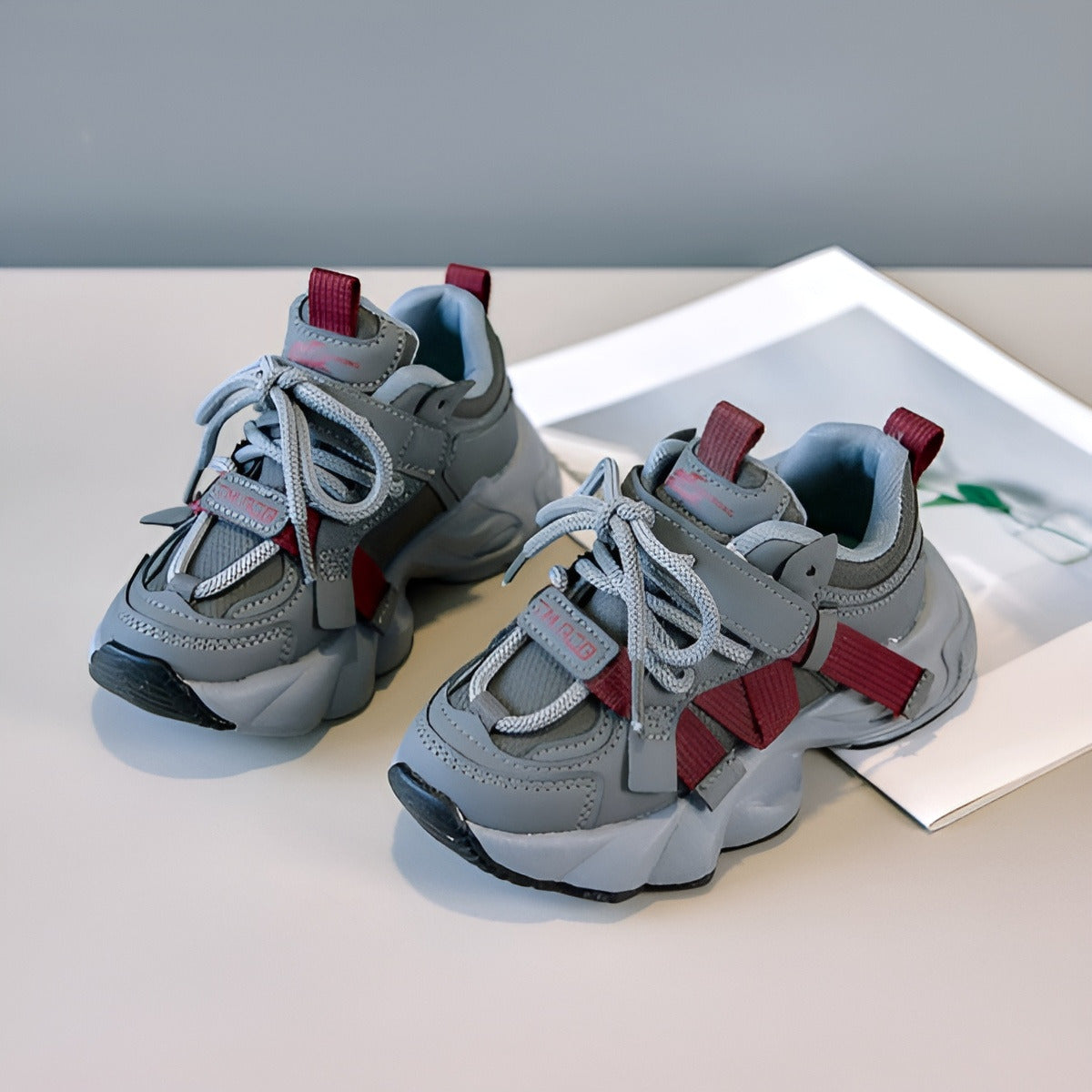 X8119 - Gray | Kids Sneakers